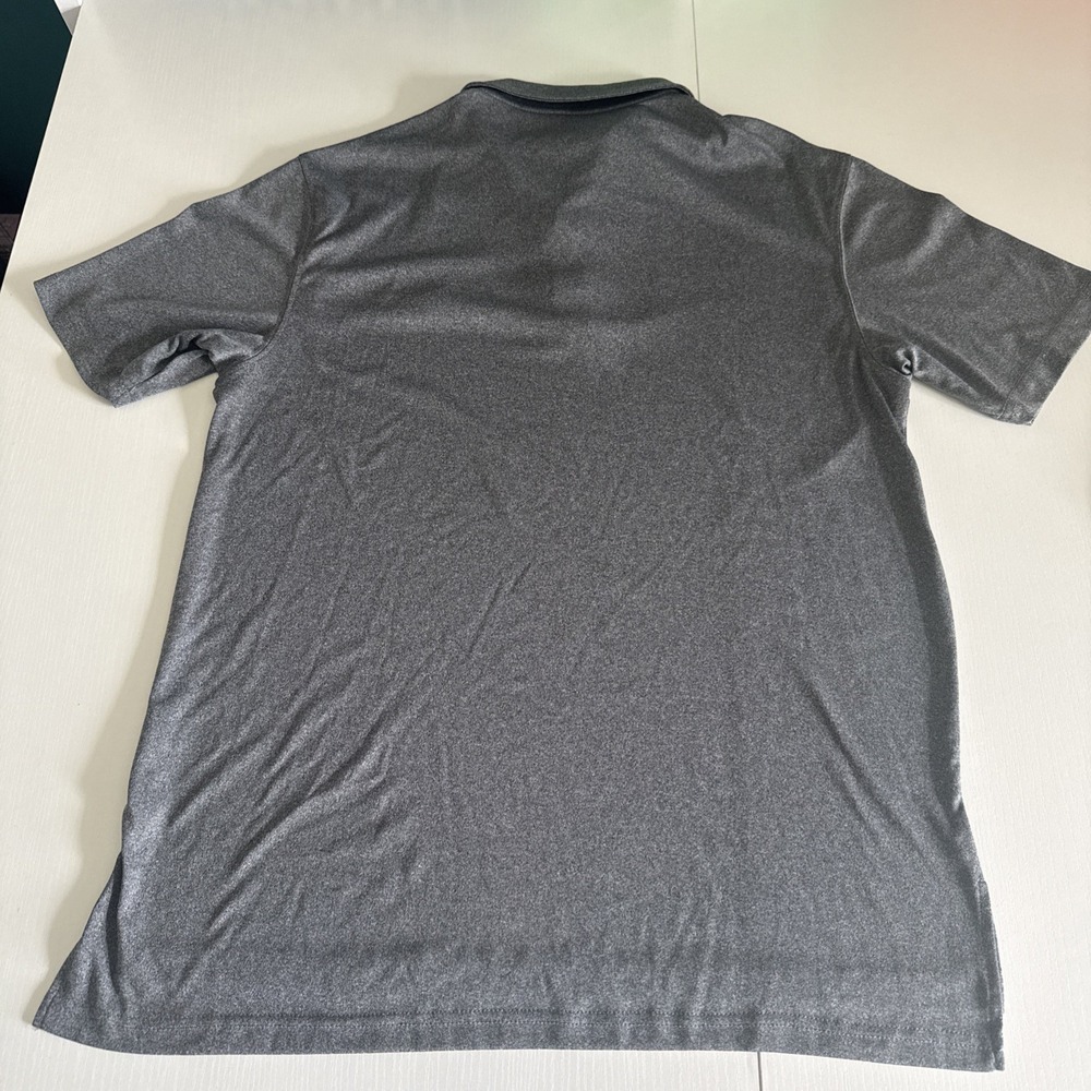 Miami University Polo Shirt XL Gray Orange Logo Embroidered Performance Men - Picture 6 of 6